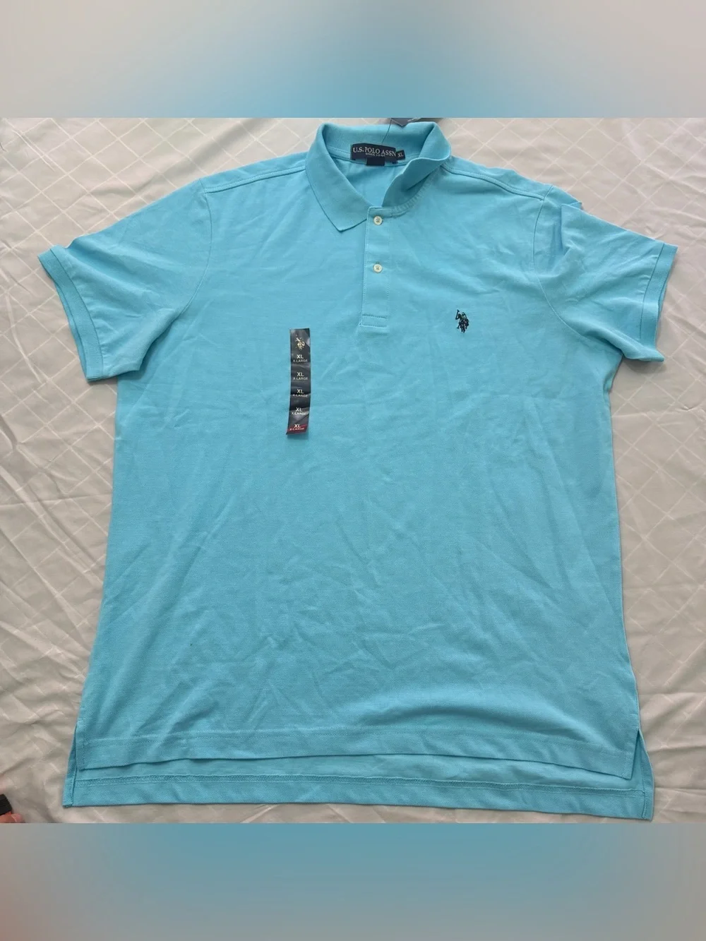 Ralph Lauren Men's Polo Shirt - Light Blue